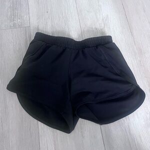 Kids Black Athletic Shorts